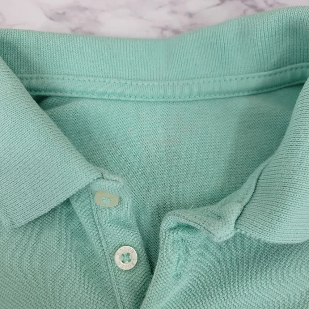Girls Mint Polo Top by Ralph Lauren and Gap Plaid Shorts Cotton Size 3T